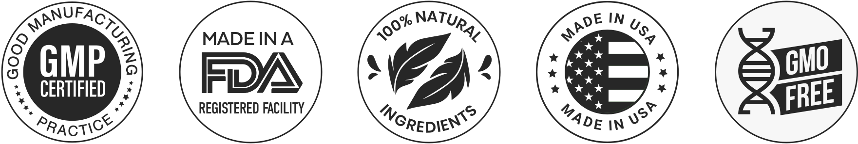 Quality certifications